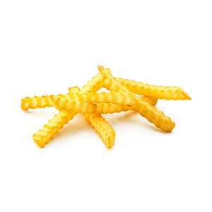 3/8" Crinkle Cut