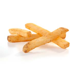 9/16 x 7/16" Seasoned Fries, Skin-On
