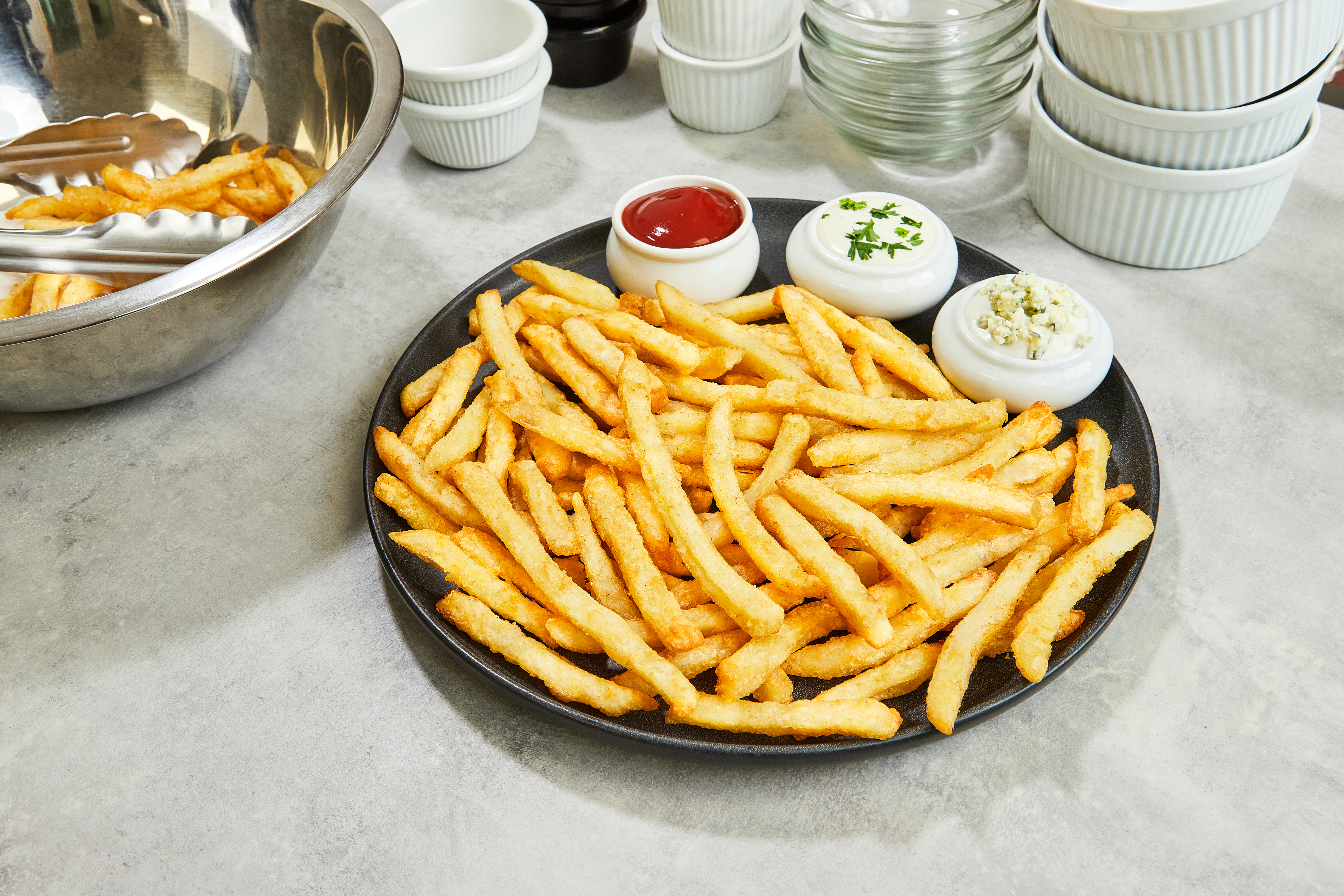 Red White and Blue Fries