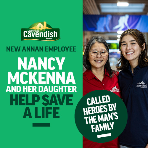 Cavendish Farms Employee and Her Daughter Help Save a Life